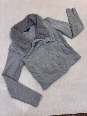 ARMANI EXCHANGE Women’s Moto Style Jacket Heather Gray (M)